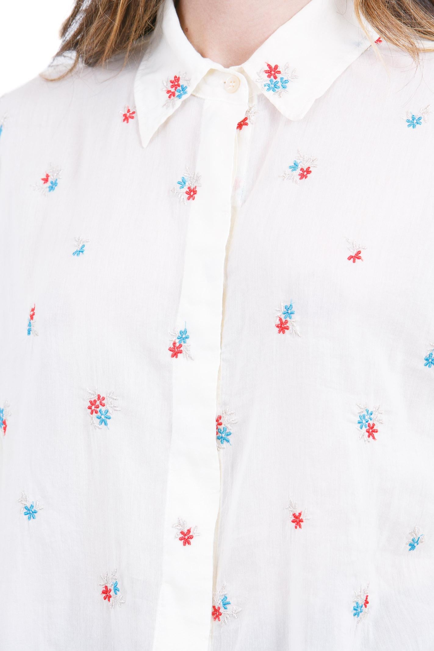 FORTE FORTE Camicia over ricamata Camicie Butter 14875MYSHIRT 0013 
