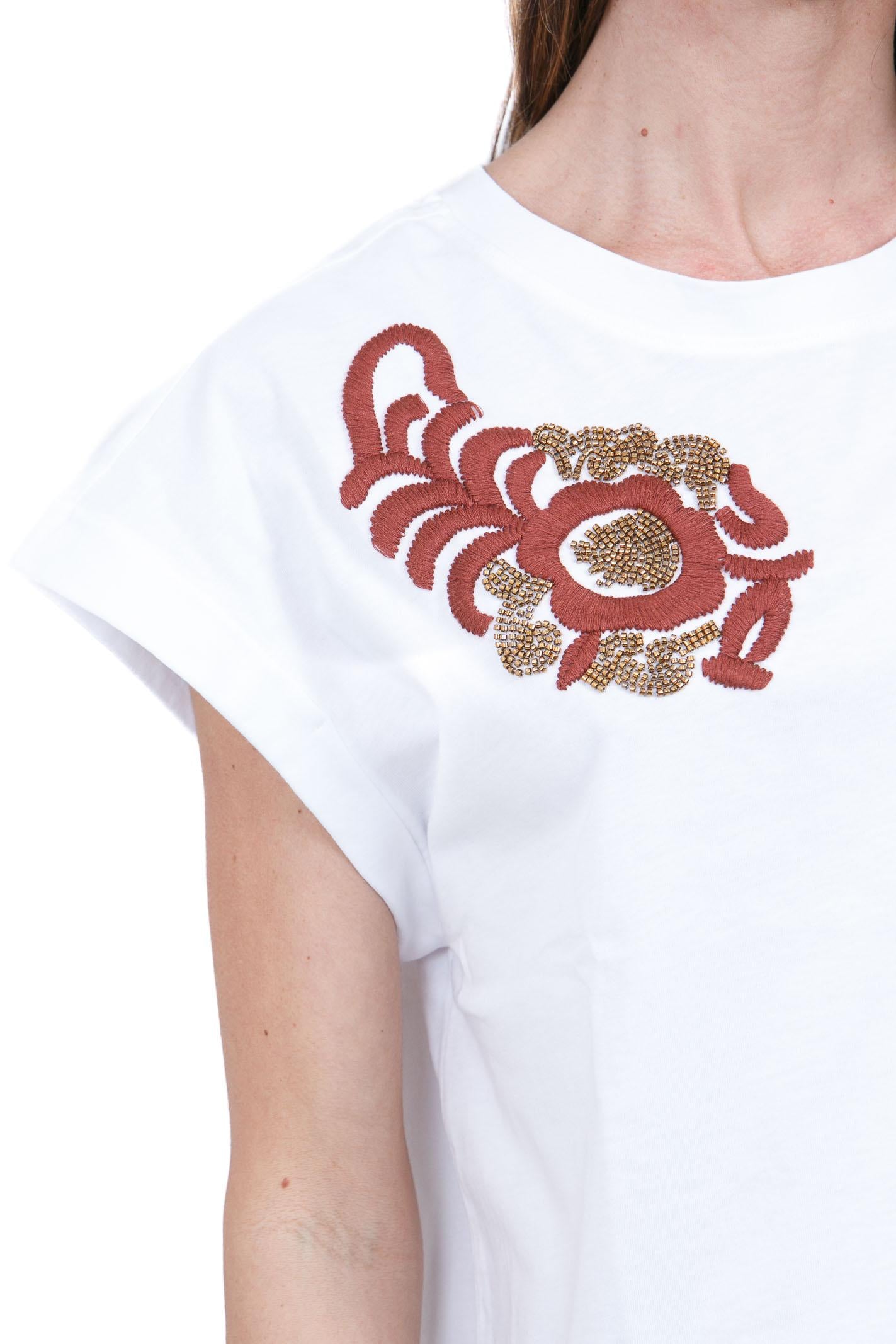 KAOS  T- Shirt Bianco SP1DK003 1019 
