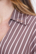 PINKO  Abiti Marrone/rosa ALEXANDRA-106669-A33Q LN1 