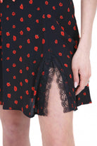 MAR DE MARGARITAS  Abiti Rose nero ALYA-01545-PTTS0053 NE134 
