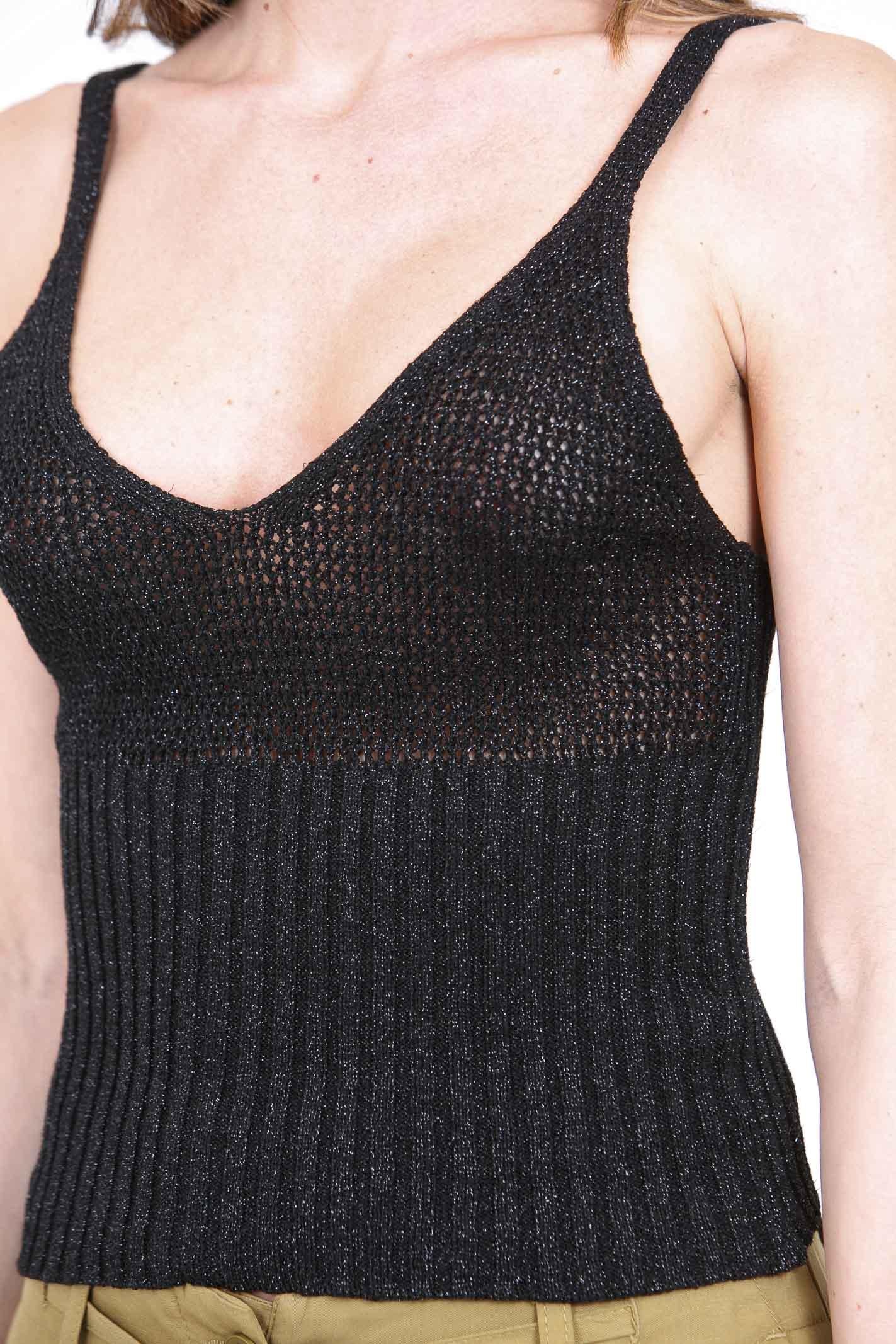 KAOS  Top Nero SP1LT008 0001 