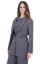ALYSI Blazer peach touch sciolto Blazer Gray purple 116809-P6045 GRAYP 