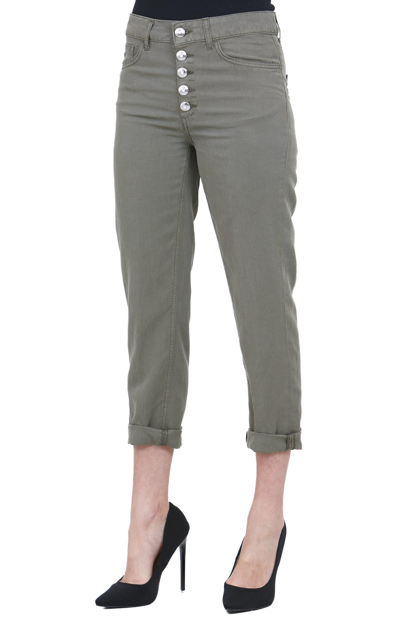 DONDUP  Pantaloni Divisa DP268BCF0197DBM5-LOOSEKOONSG 637 