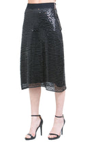 SIMONA CORSELLINI  Gonne Nero CPGO01401 V0003 