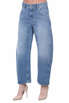 CYCLE Jeans Aida Crop wide leg Jeans Navy blue (CHIARO) AIDA-362P541 07 