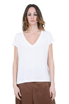 MANILA GRACE  T- Shirt Avorio T035VU MA148 