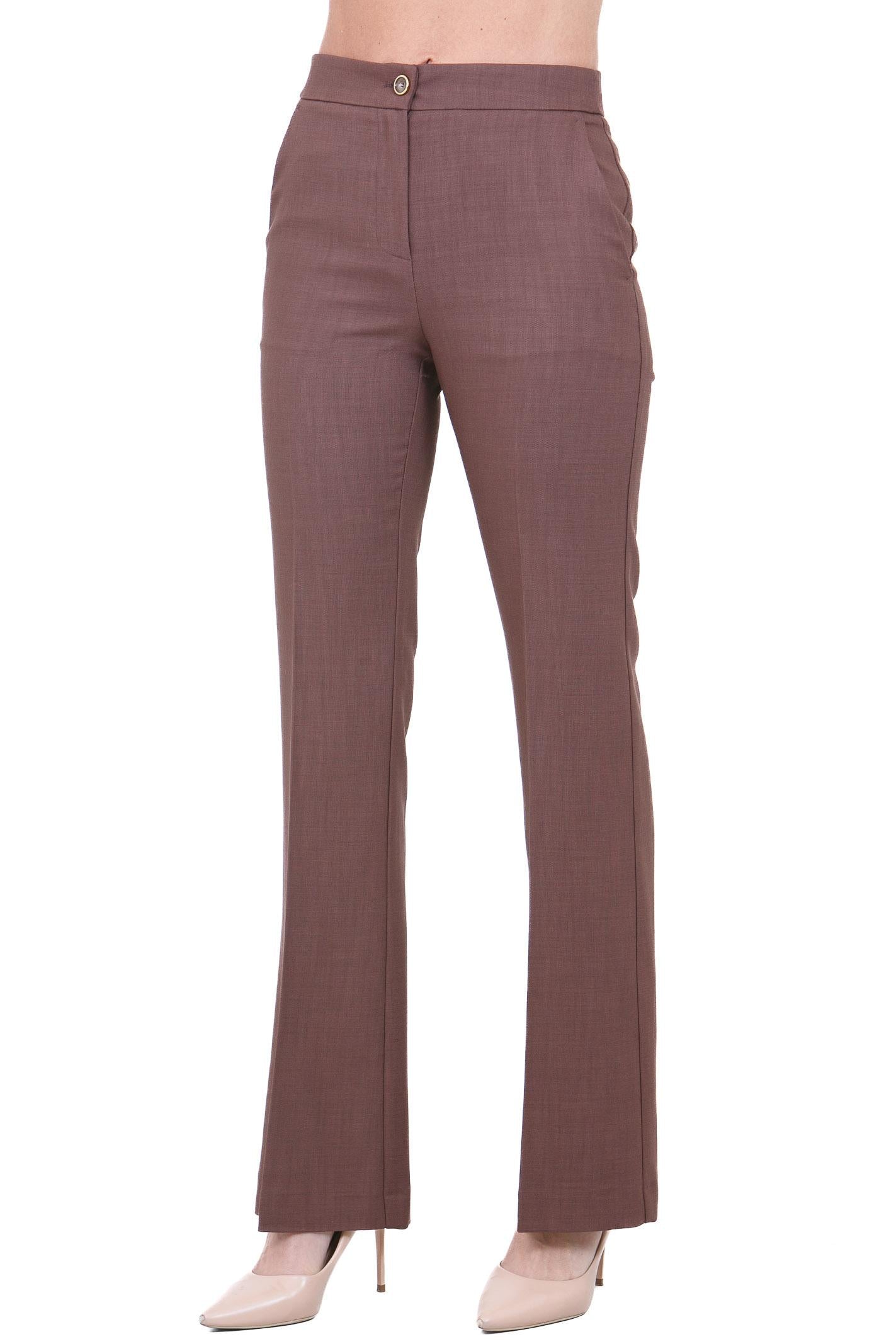 PINKO  Pantaloni Marrone terra NEWSERENIDAD-107595-A2W6 L78 