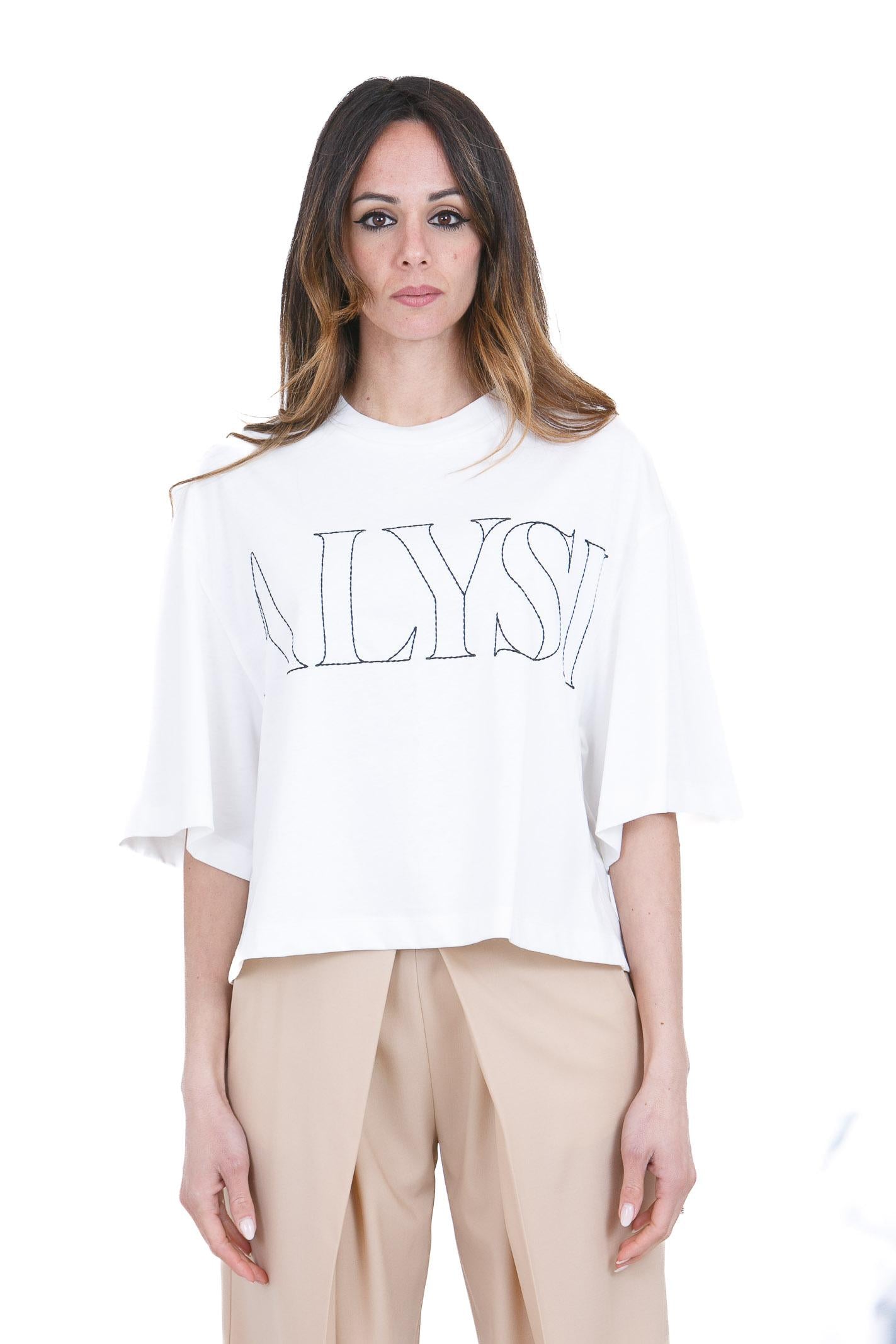 ALYSI T-shirt logo Alysi T- Shirt Latte 116408-P6055 LT 