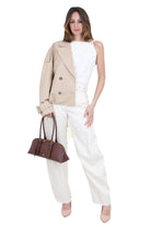 PINKO  Pantaloni Bianco cigno LEXY-106492-A2W6 C00 