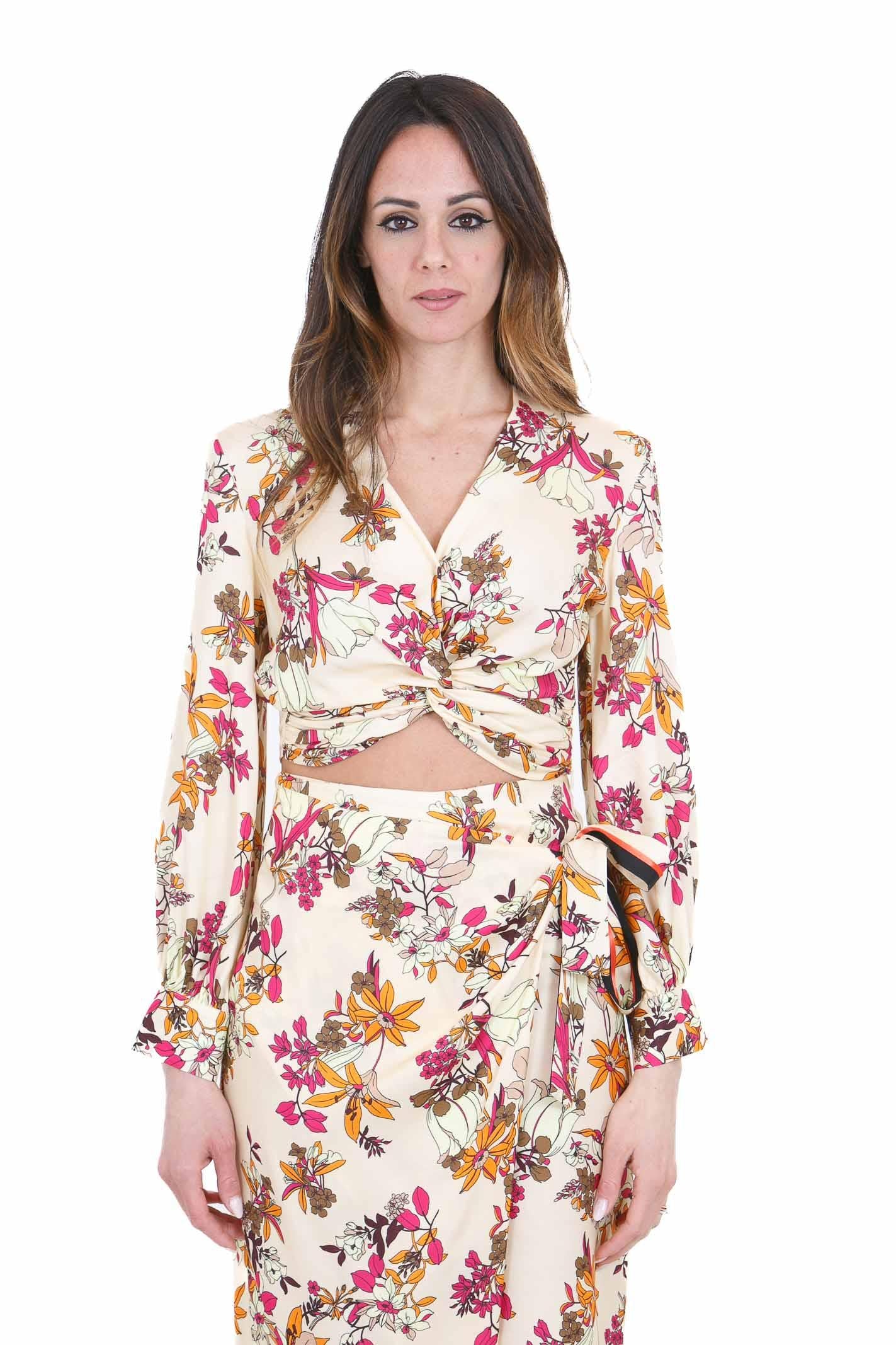 SIMONA CORSELLINI  Bluse Vaniglia CPBL01201 V0161 