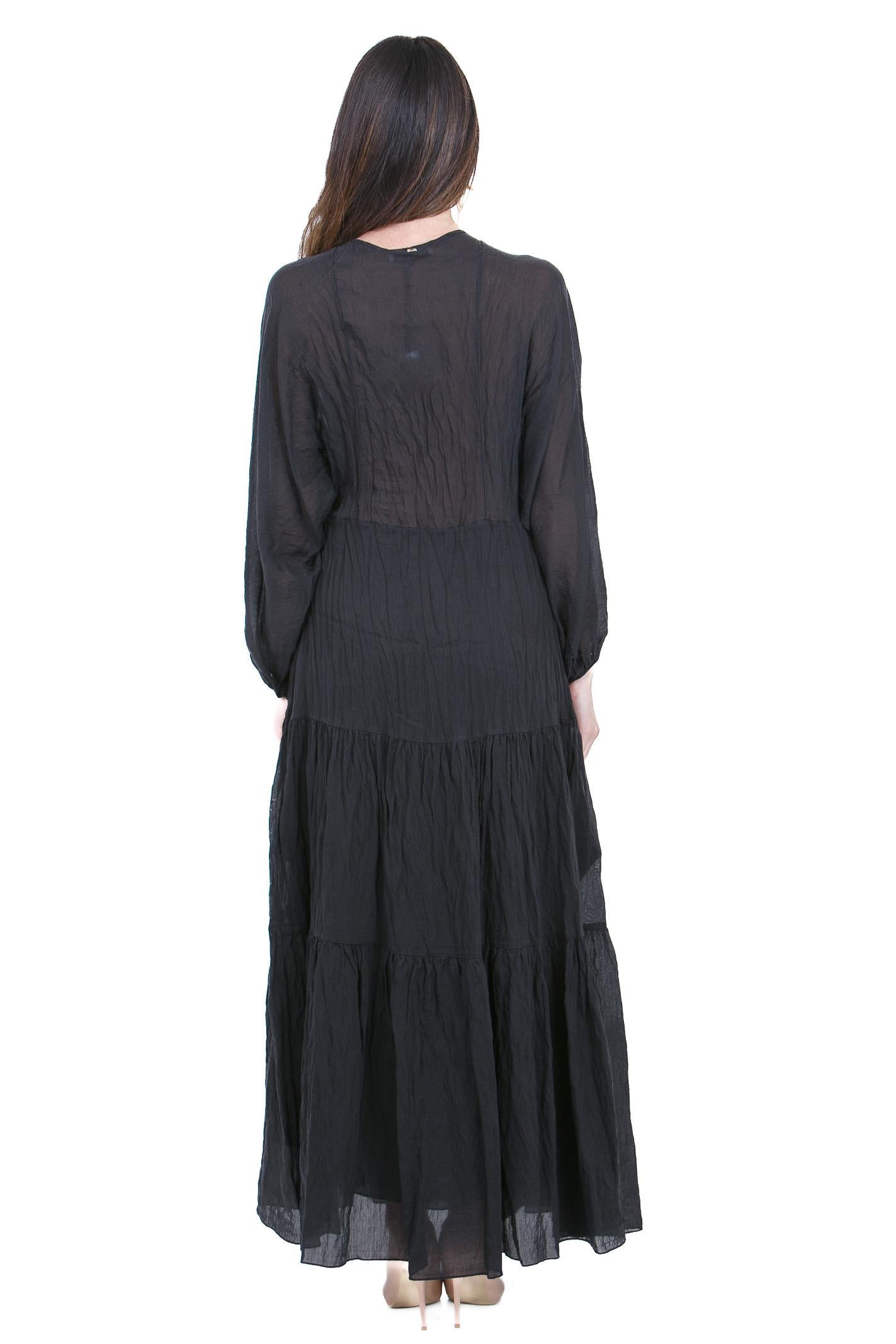 MANILA GRACE  Abiti Nero A038VU MA001 