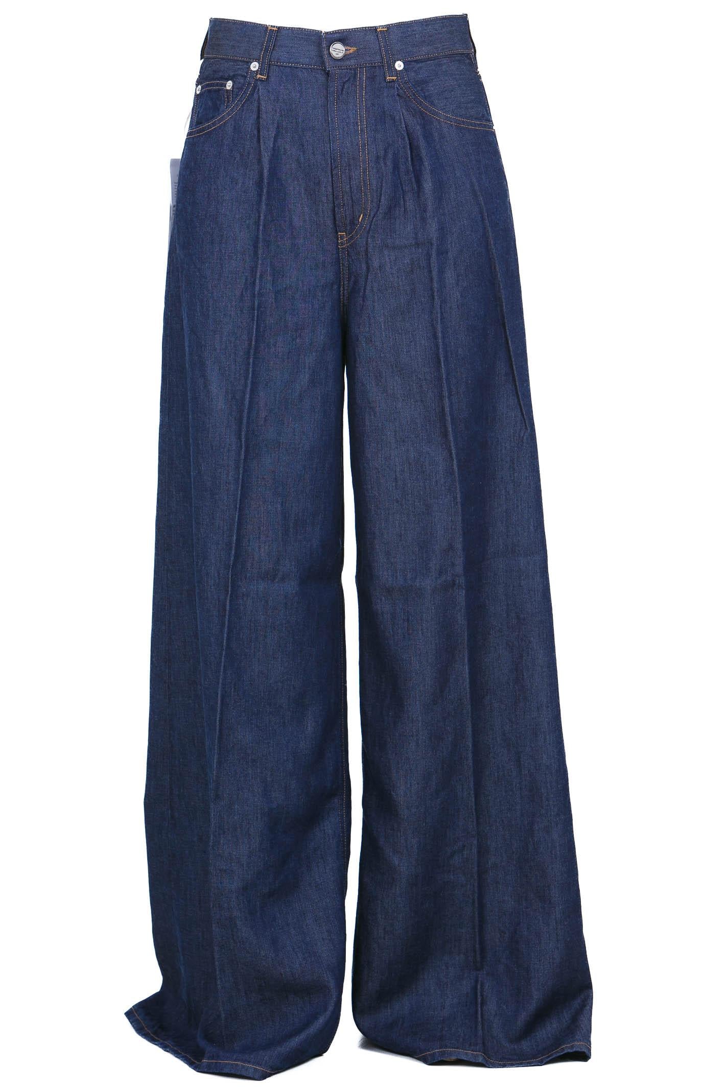 DONDUP Maggie blusa in denim Jeans Blu DP853DF0266DMC4-MAGGIE 800 