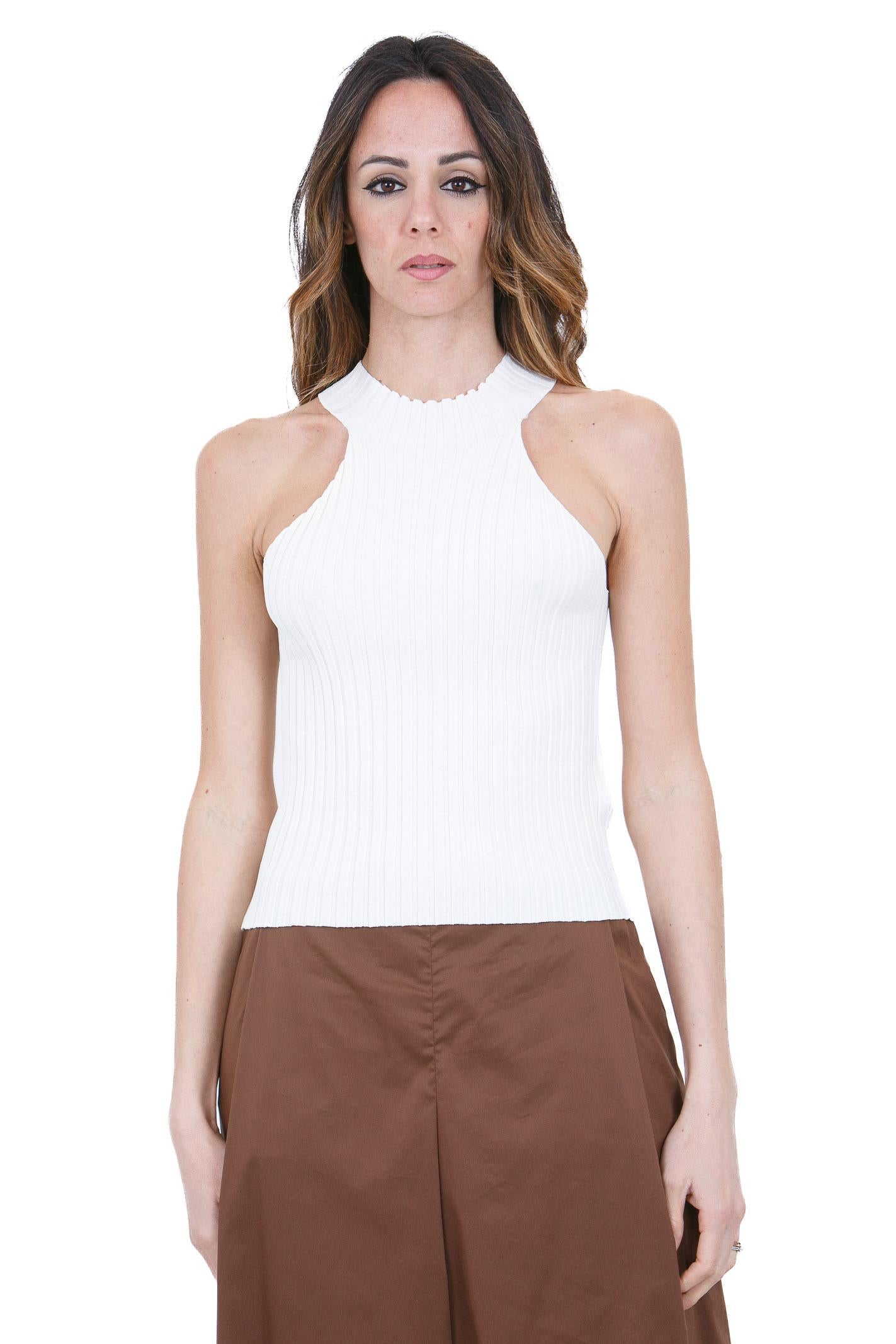 MANILA GRACE  Canotte Avorio Y508VU MA148 