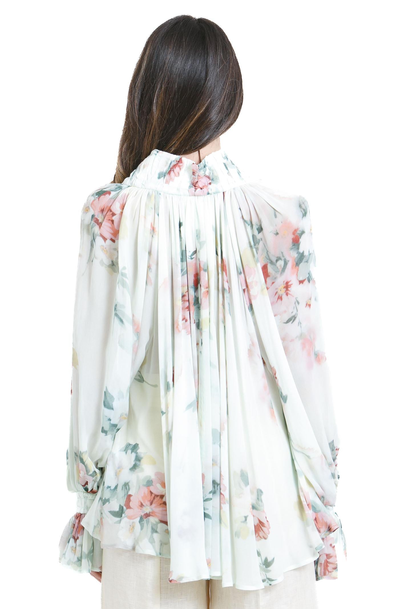 SEMICOUTURE  Bluse Olivone CYMONE-S6ST02 FLW63 