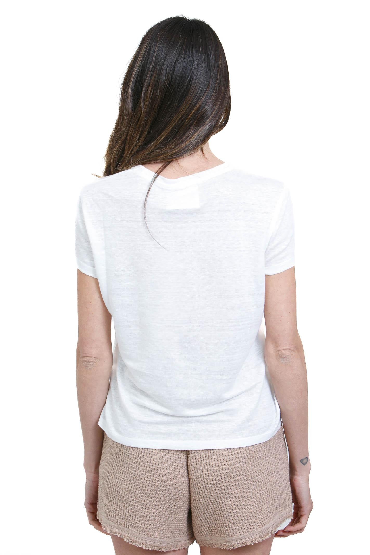 NOT SHY  T- Shirt Blanc LEANE-NF8F000LIP000 BLANC 