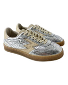 MOACONCEPT Sneakers MoaConcept metallizzate Scarpe Silver CL293 M08L 
