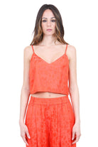PINKO  Top Arancione/granatina ALPAGO-106896-A3AN A99 