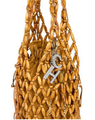 CIRCUS HOTEL Borsa a Secchiello in Perline di Legno Circu Hotel Borse Wood H6SX12 T07-0 