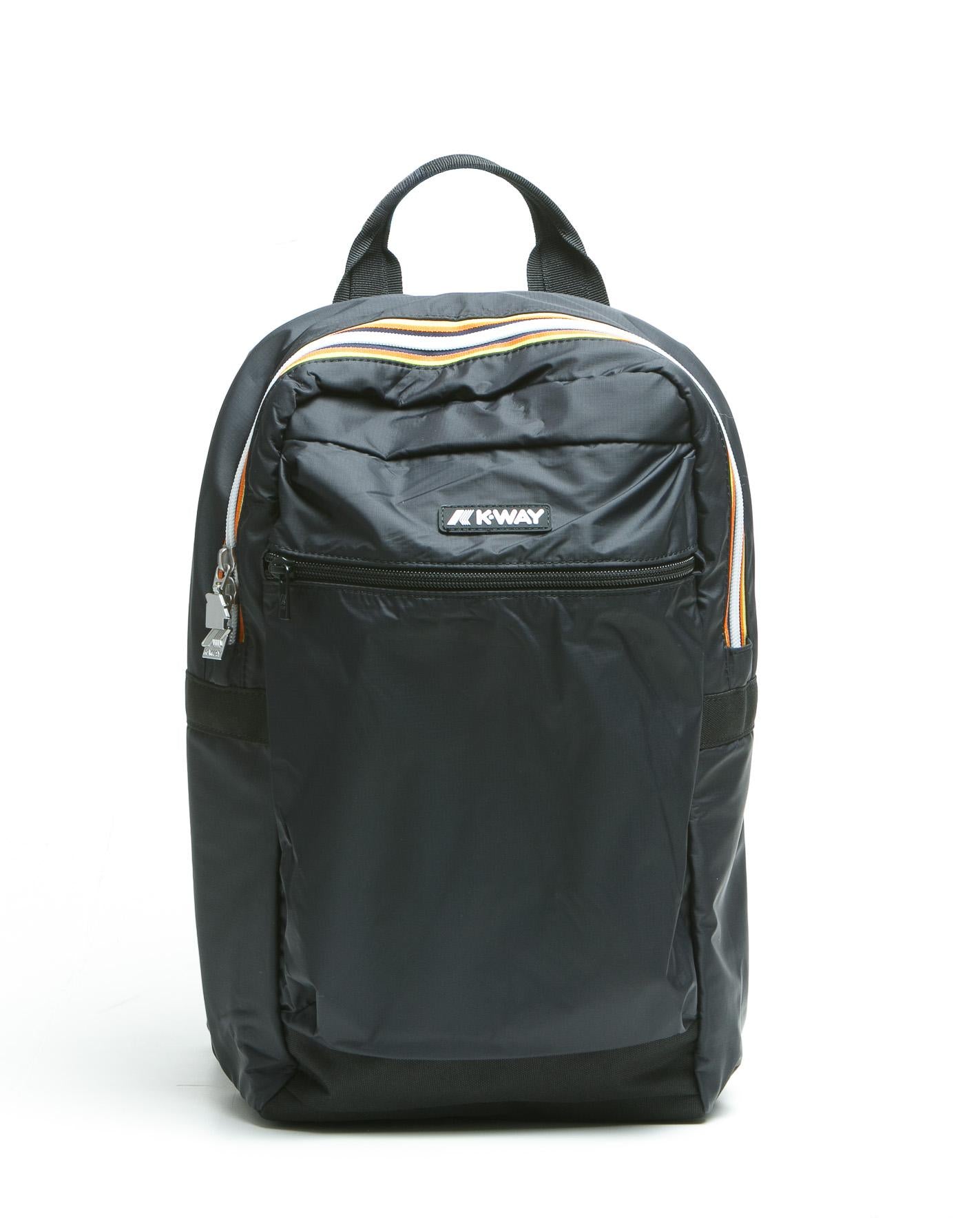 K-WAY Zaino Laon Zaini Black Pure MIDLAON-K8148CW USY 