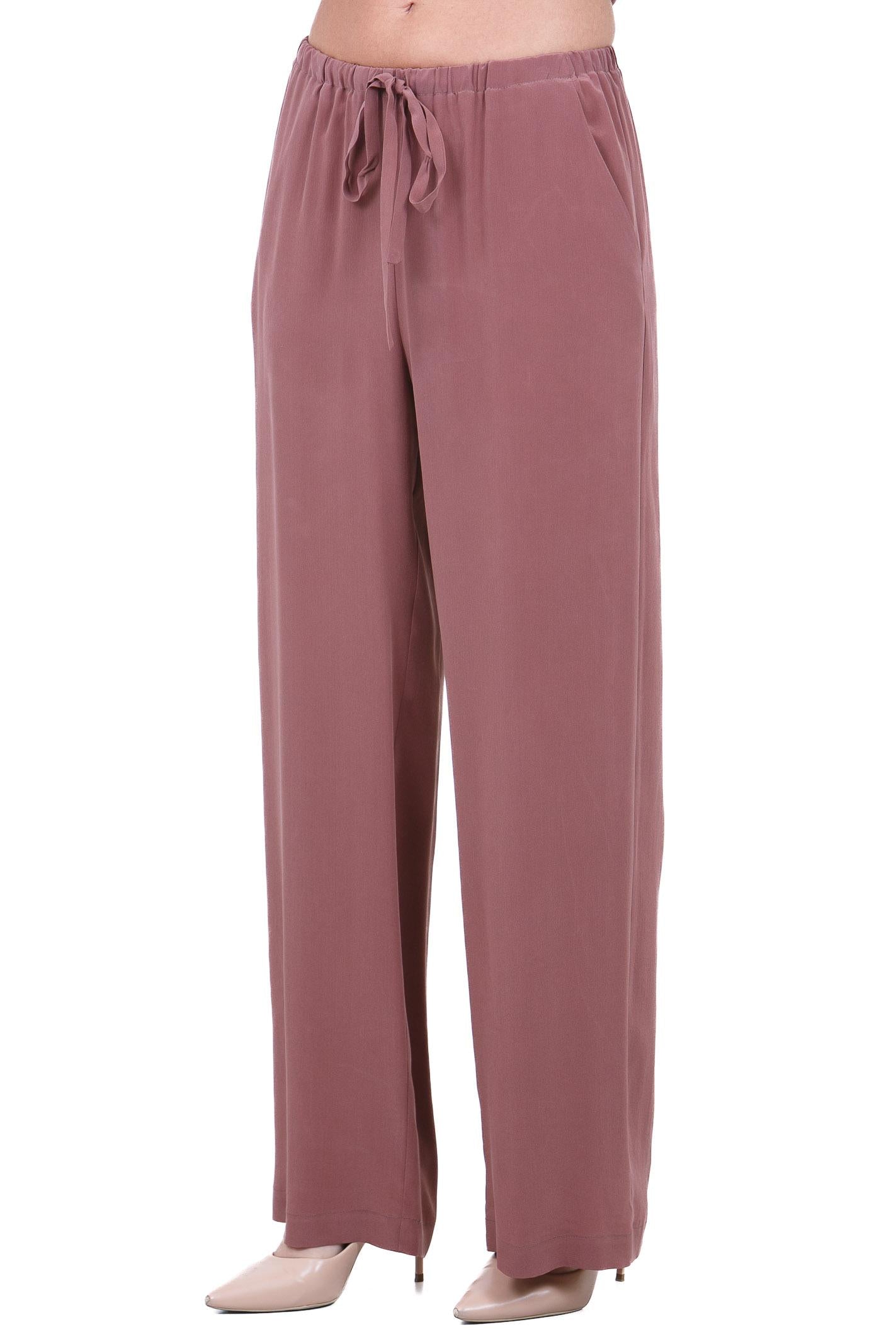 ALYSI Pantalone palazzo con coulisse Pantaloni Blush 116192-P6209 BLUSH 