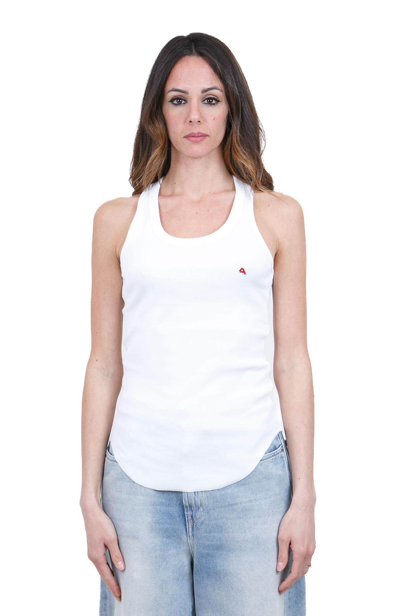 CYCLE  Top White AMERICA-CC332MS01 01 