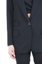 SIMONA CORSELLINI  Blazer Nero CPGI01001 V0003 
