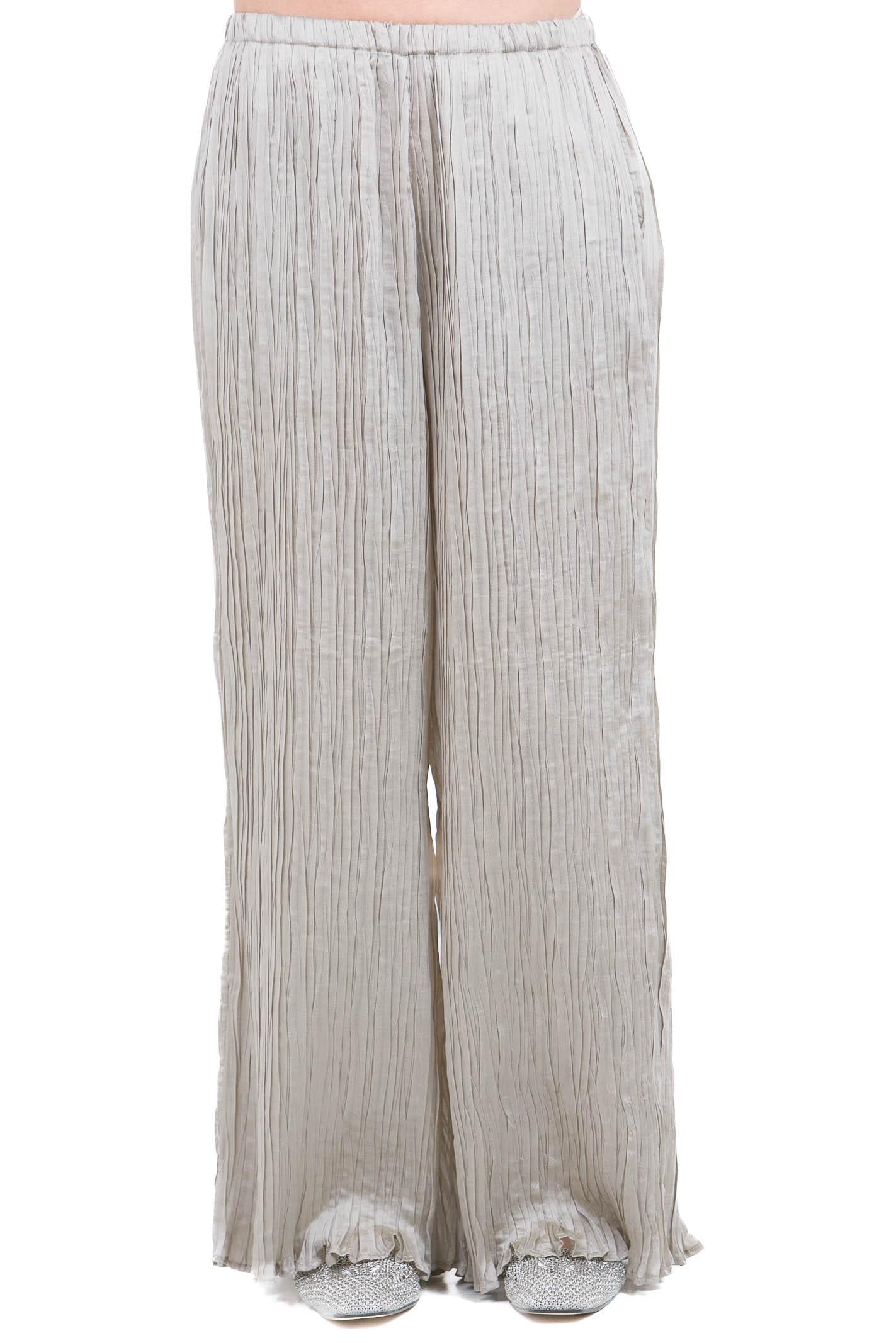 SU  Pantaloni Silk grey S6U501 S032 