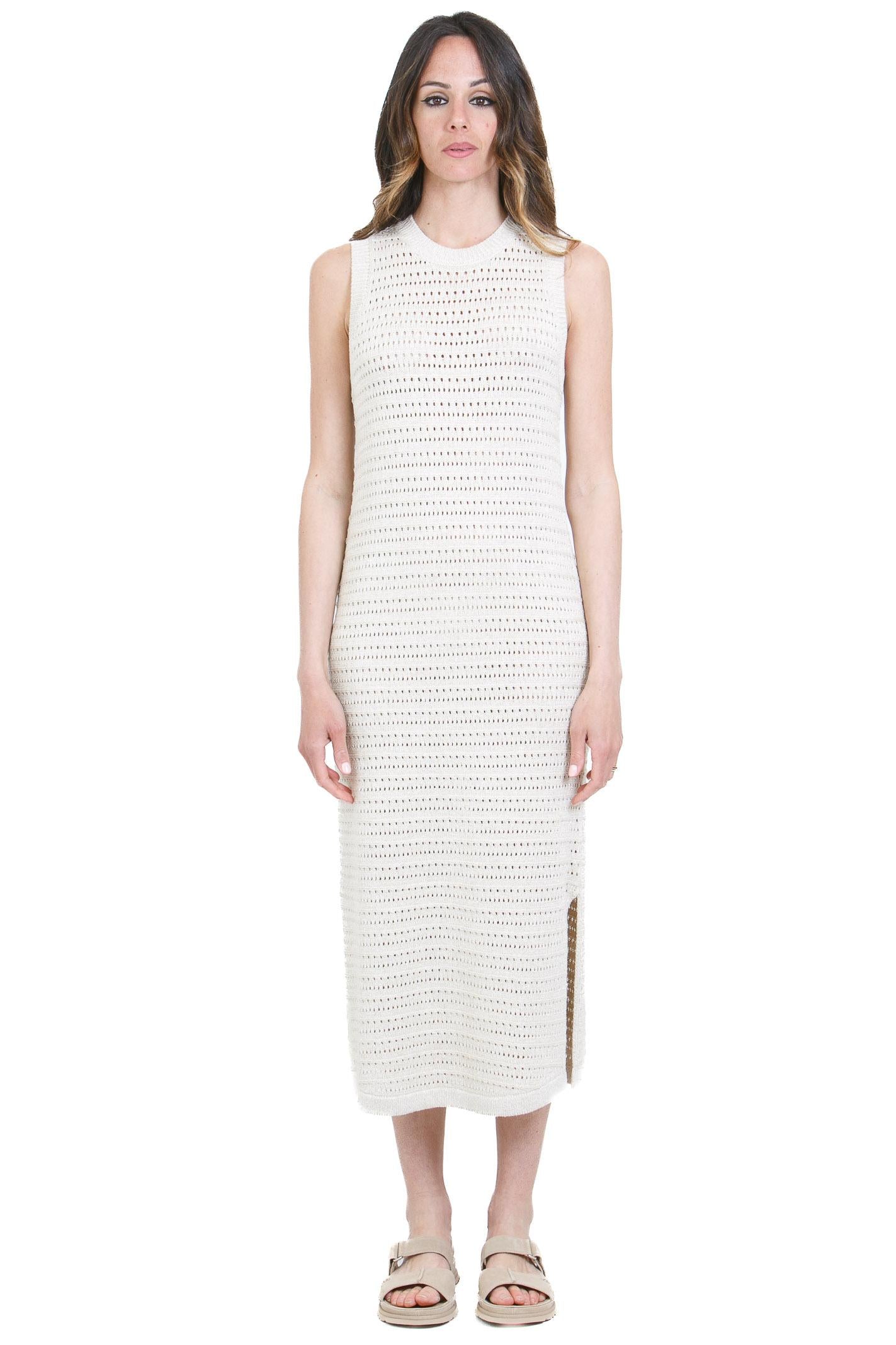 NOT SHY  Abiti Ecru/lurex NEVA-NF5G000VIC005 E/L 