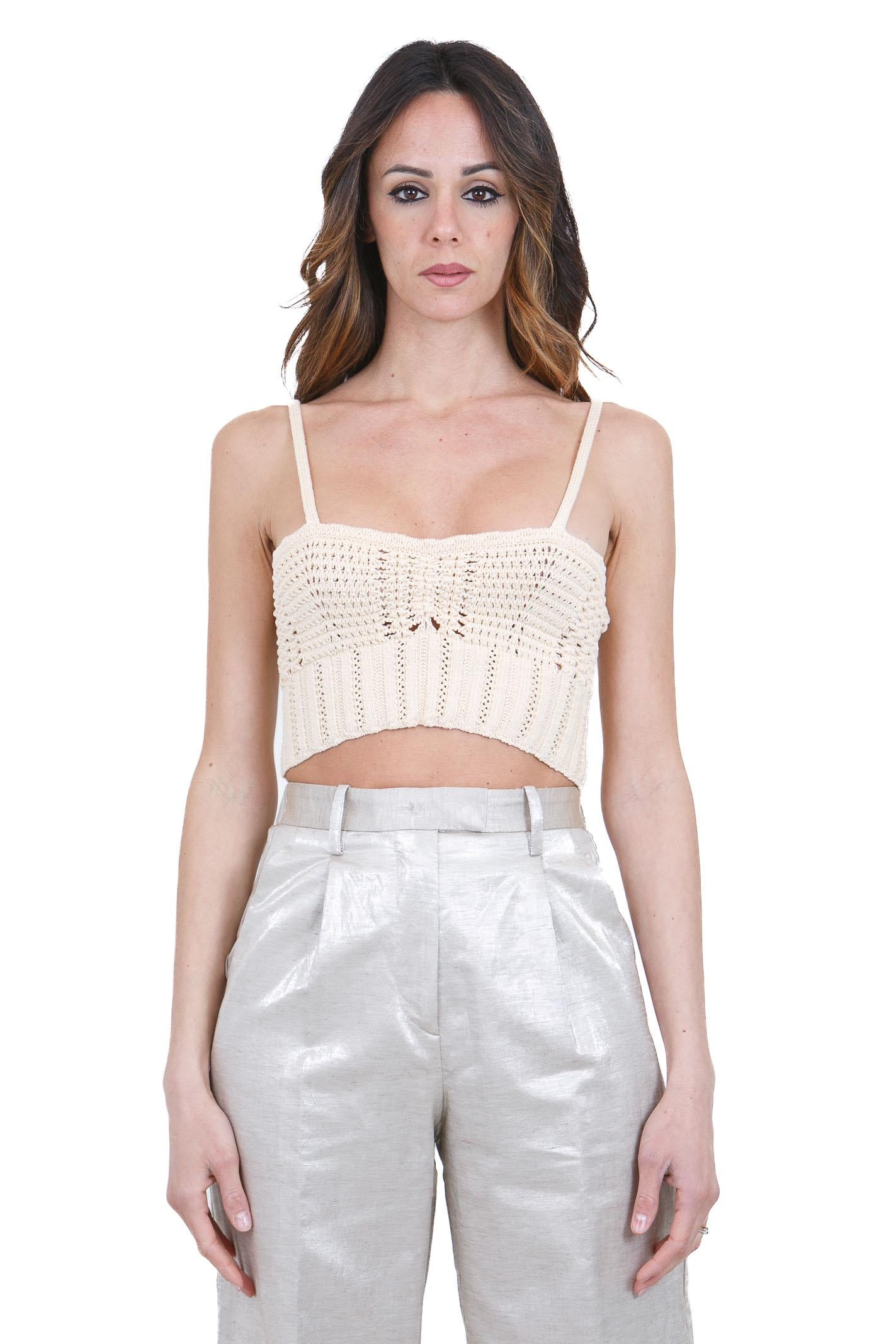 FORTE FORTE  Top Butter 14938MYKNIT 0013 