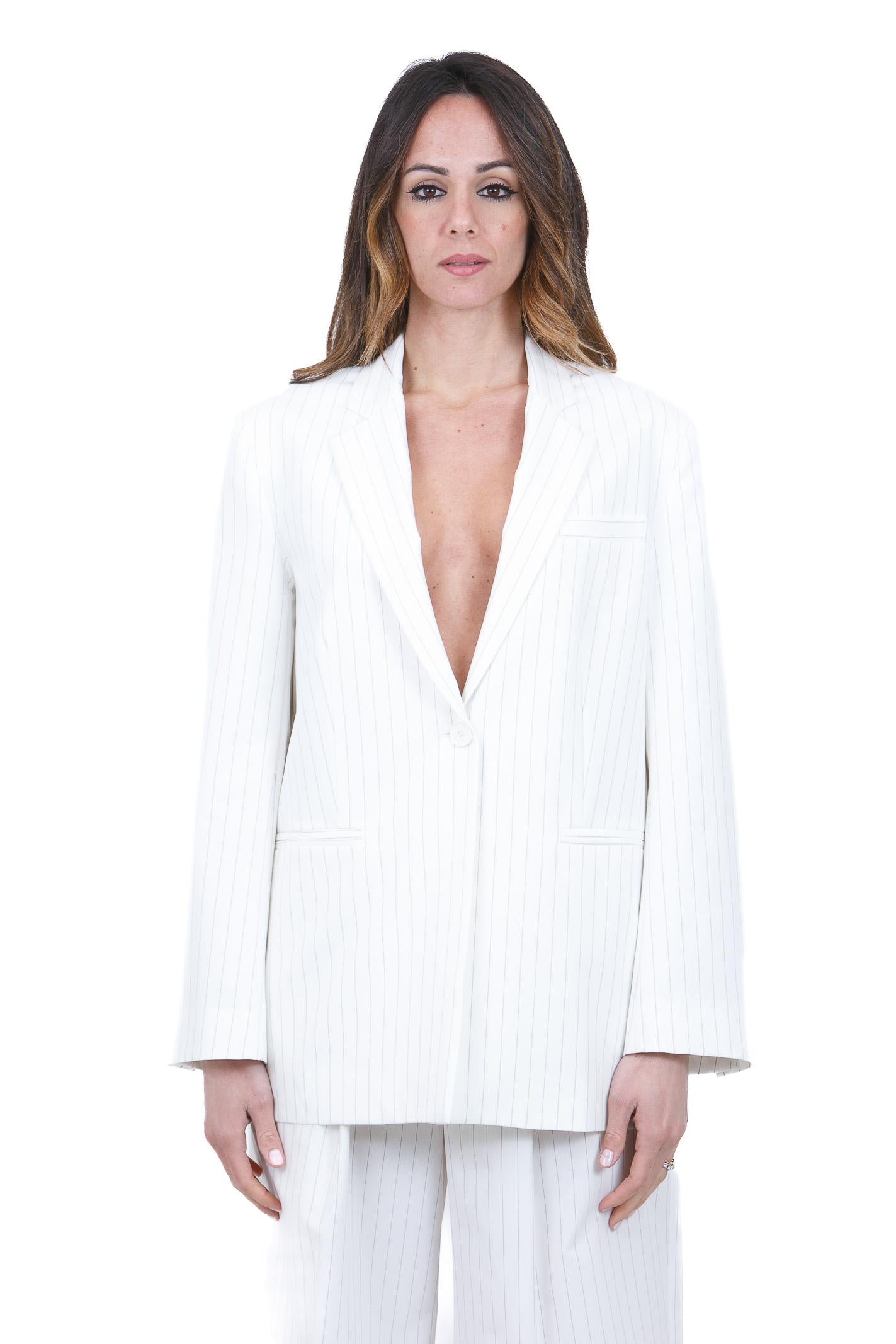 MEIMEIJ  Blazer White/black M6PT03 G1810 