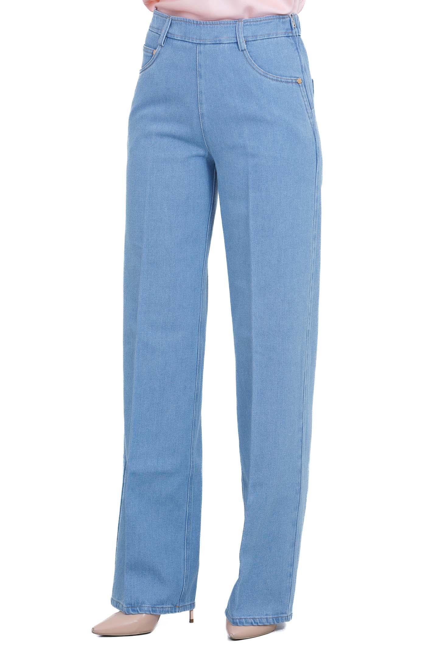 FORTE FORTE Jeans 5 tasche vita alta<BR/> Jeans Azure 14533BISMYPANTS 5004 