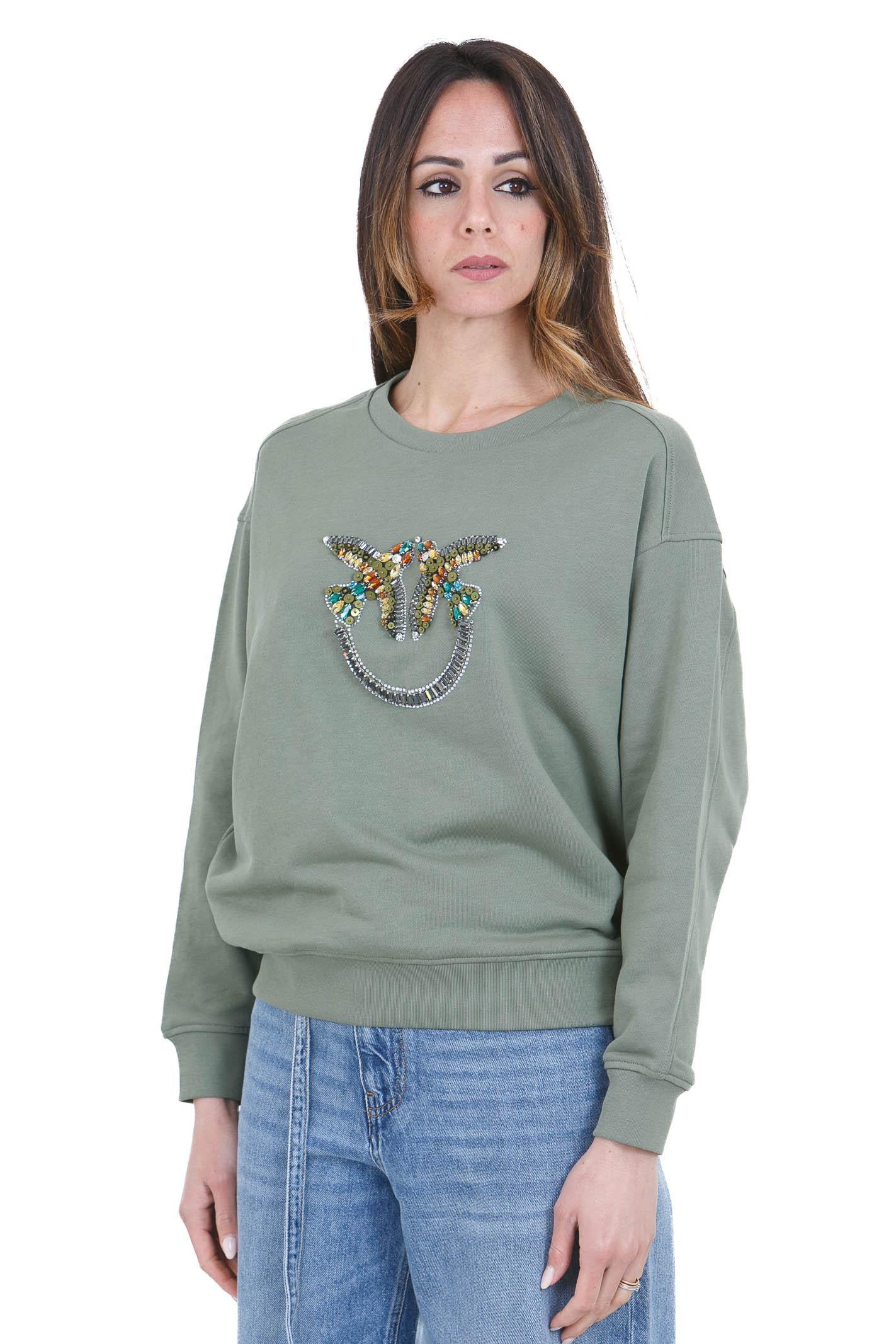 PINKO  Felpe Verde NELLY-100534-A33G U84 