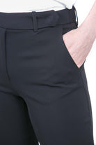MANILA GRACE  Pantaloni Nero P182VU MA001 