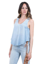 DONDUP  Canotte Blu DC454DF0266DMC6 800 