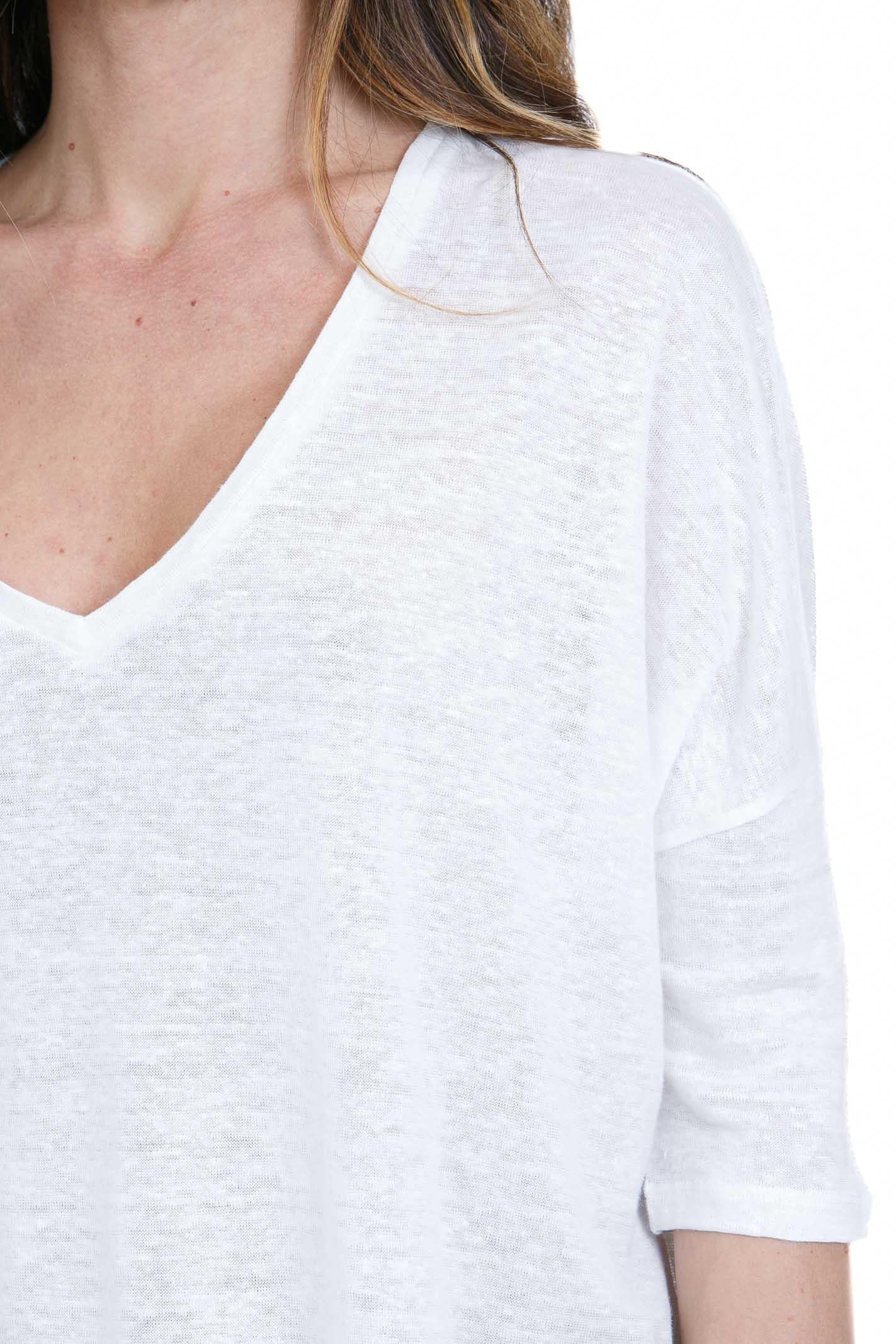 NOT SHY  T- Shirt Blanc EMILIE-NF8A000LIP000 BLANC 