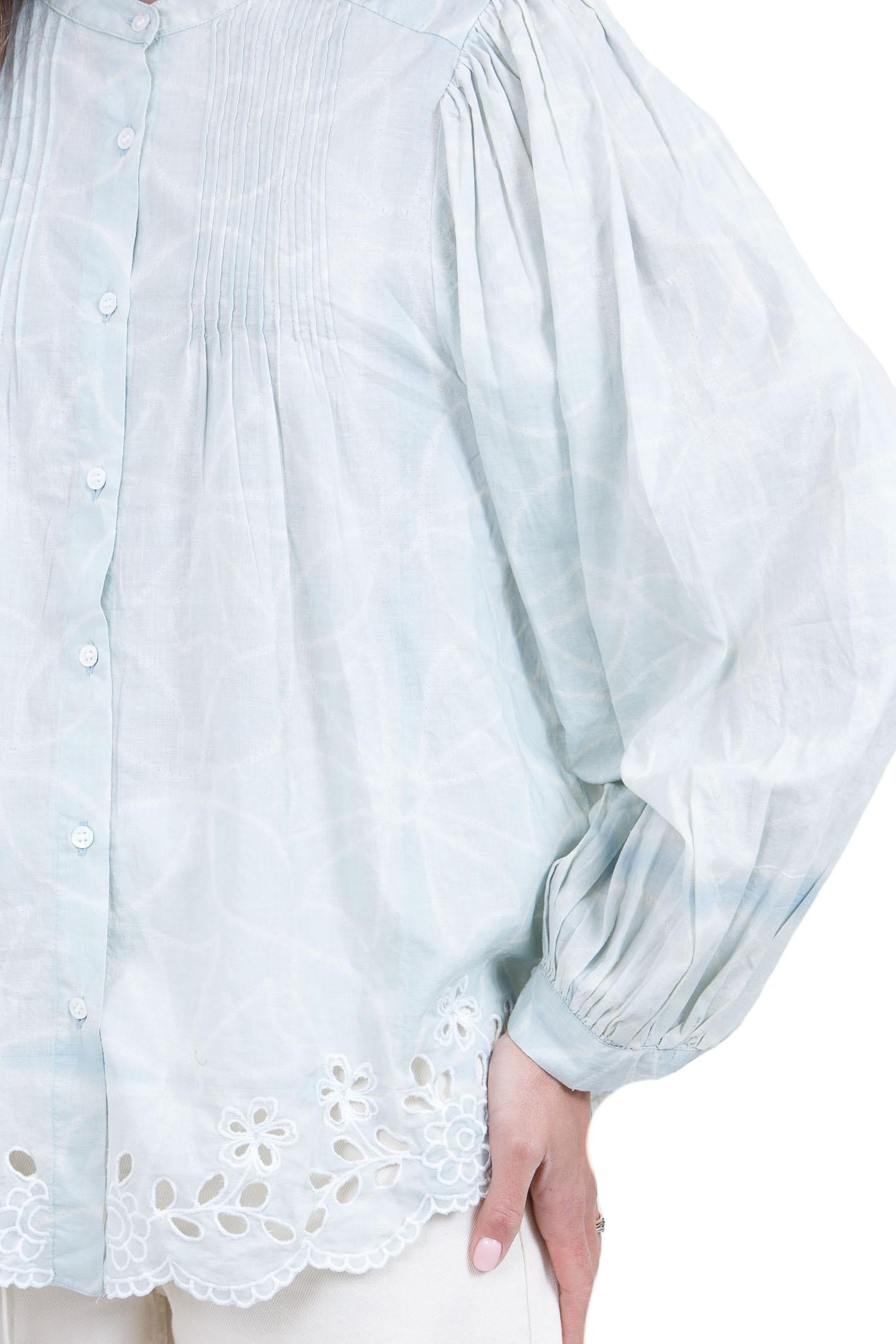 FEEKA  Camicie Shibori aqua ELINA-6CHE0099 IT186 