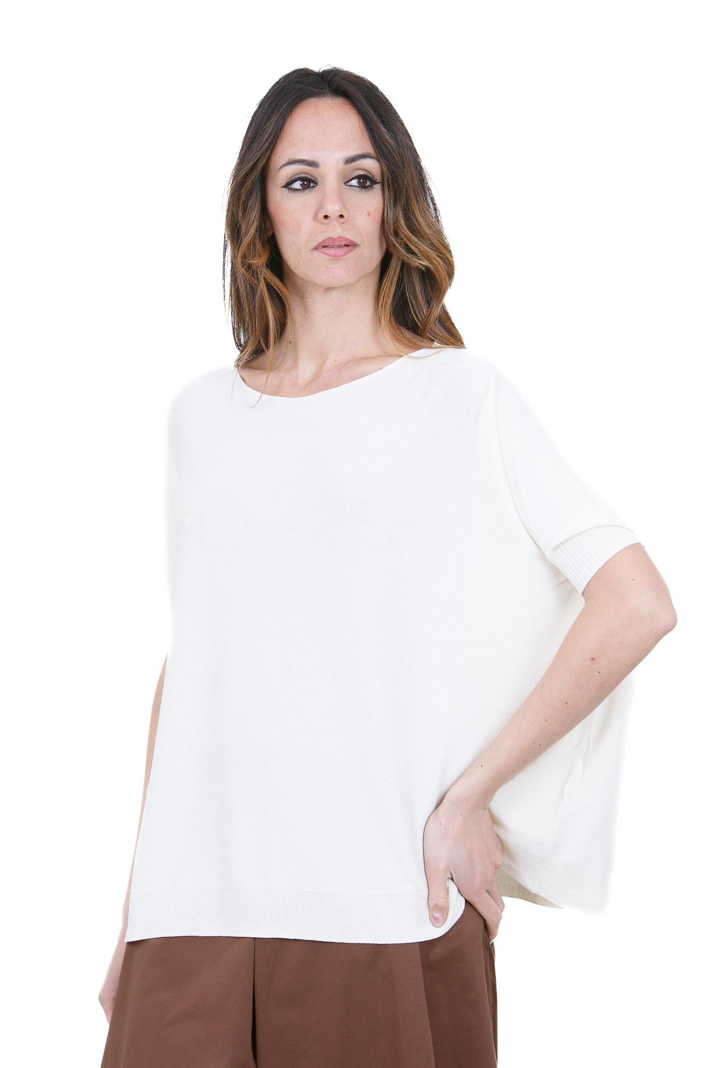 MANILA GRACE  Maglie Avorio M545VU MA148 
