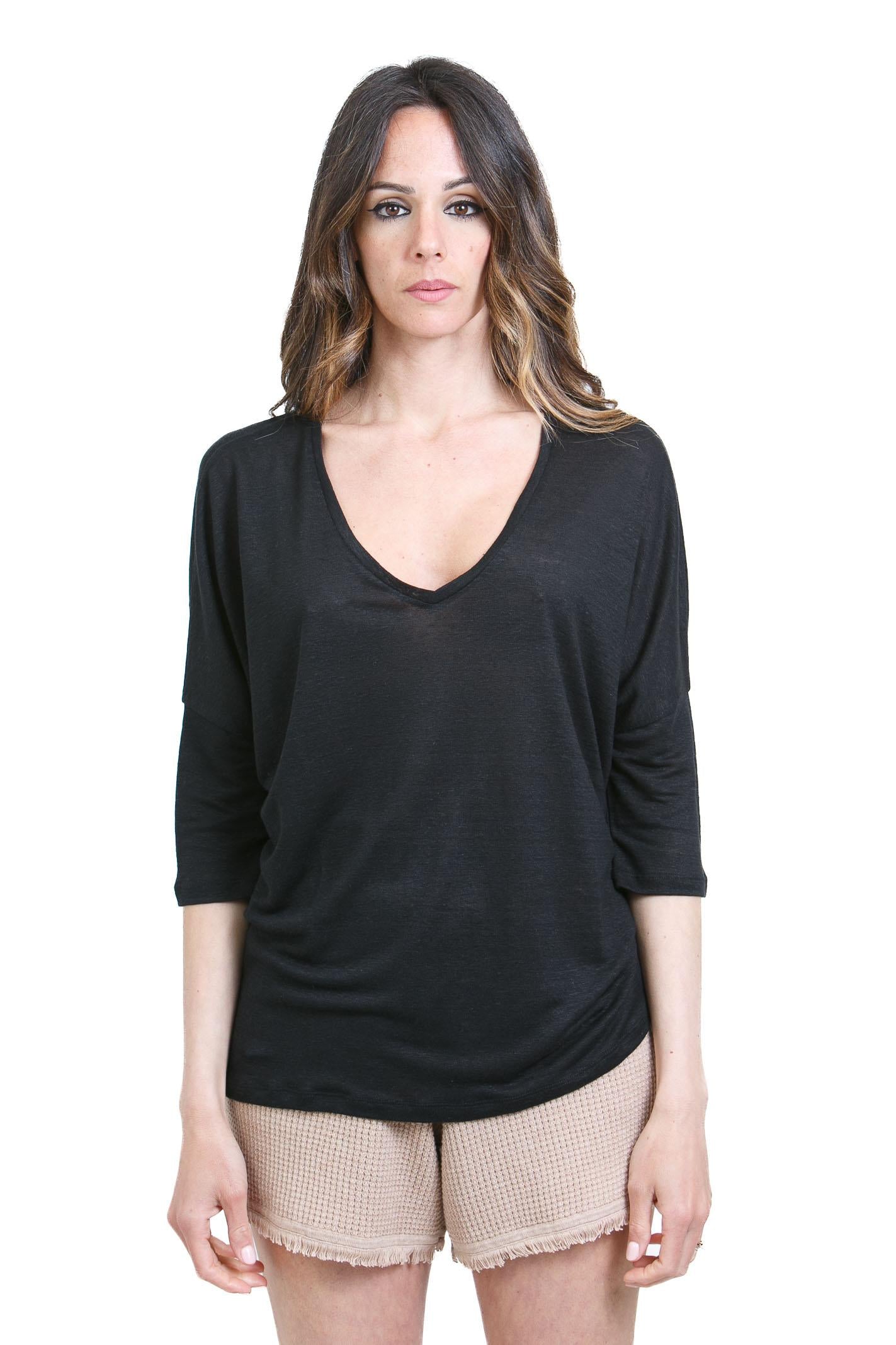 NOT SHY  T- Shirt Noir EMILIE-NF8A000LIP000 NOIR 