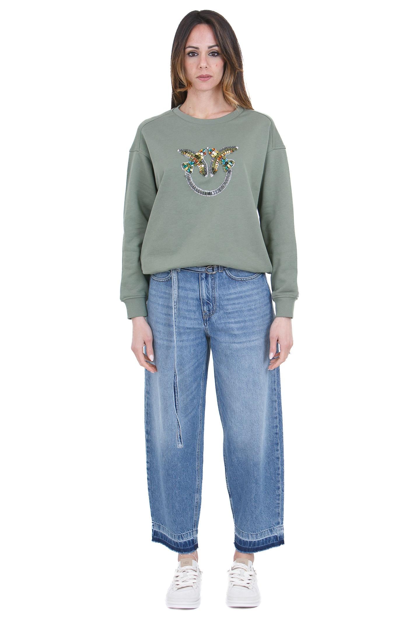 PINKO  Felpe Verde NELLY-100534-A33G U84 