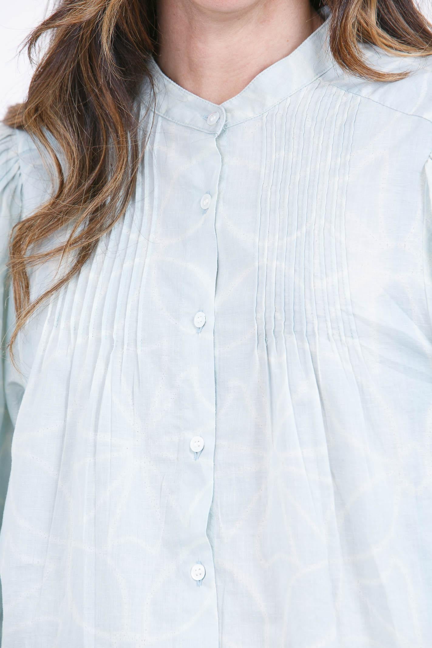 FEEKA  Camicie Shibori aqua ELINA-6CHE0099 IT186 