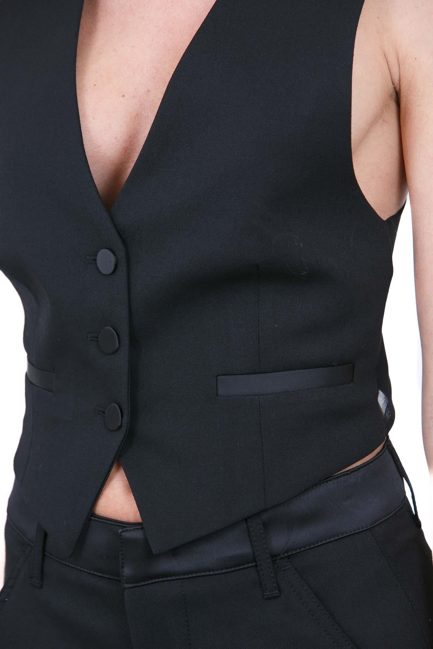 DONDUP  Gilet Nero DJ763WFH188DXXXC 999 