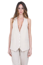 JUCCA  Gilet Sand J4353102/02B 512 