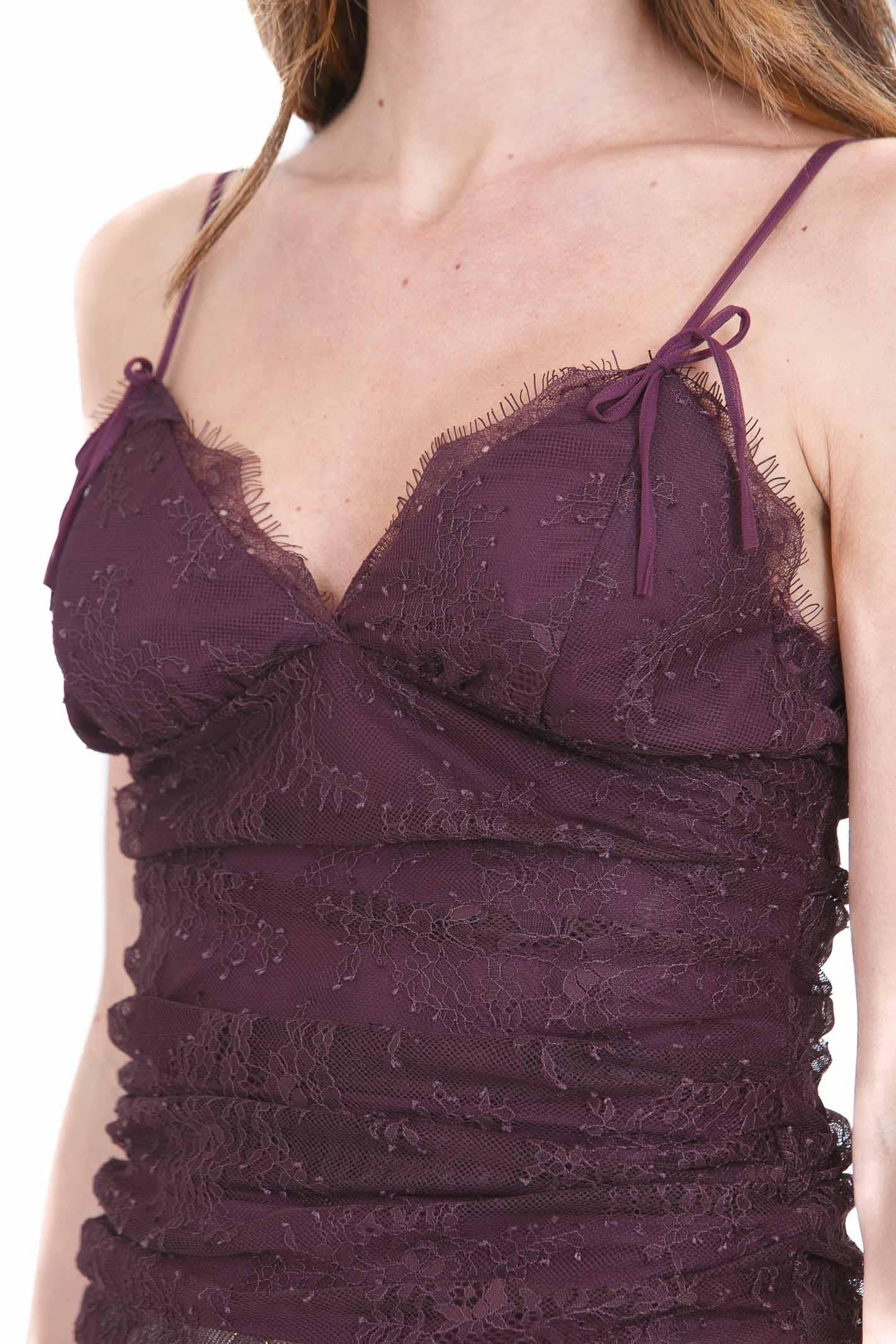 PINKO  Top Bordeaux vino FRAGOLA-106726-A378 R57 