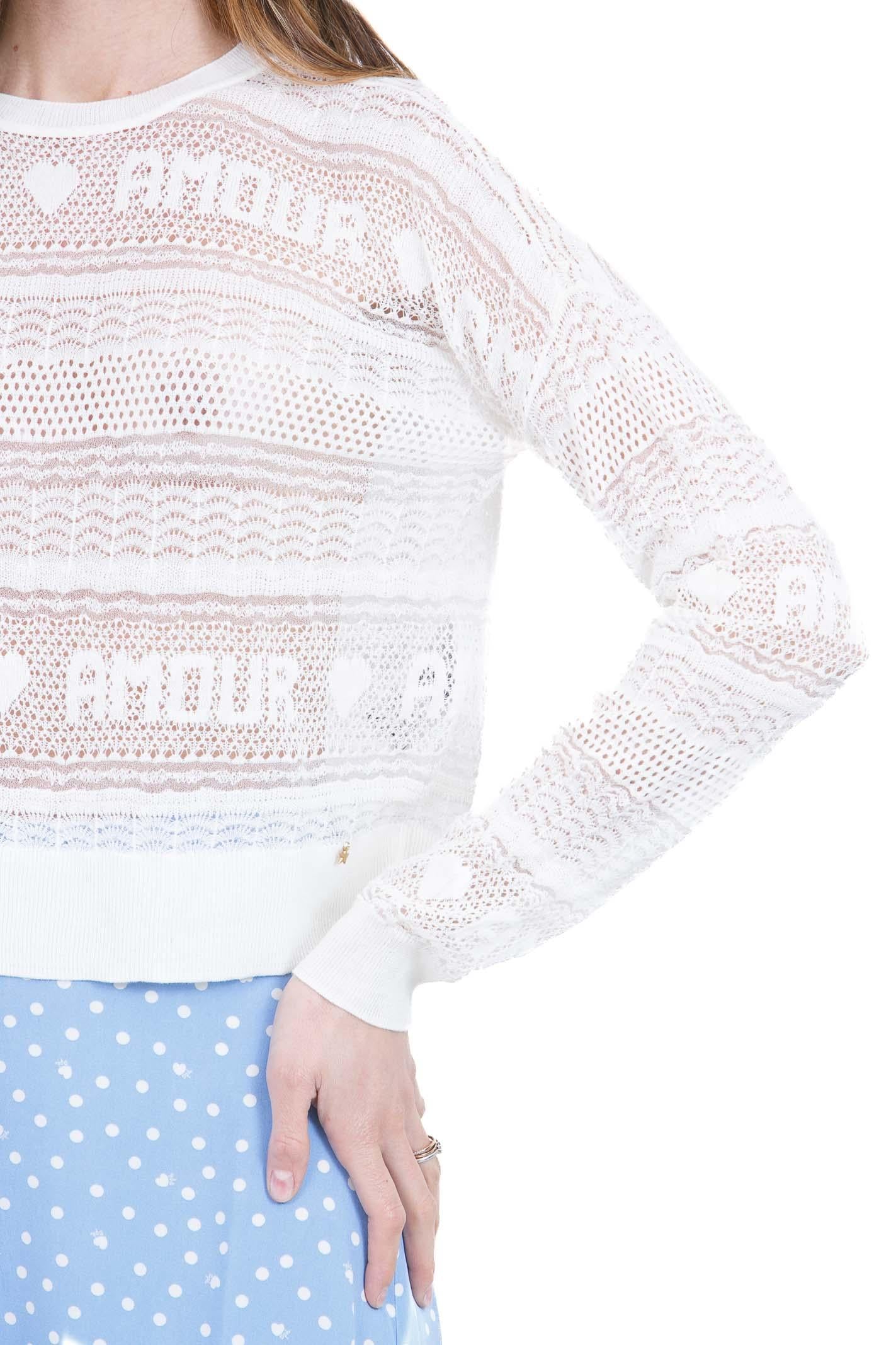 DES PETIT HAUTS  Maglie Creme BLISOU-1E260058 02066 
