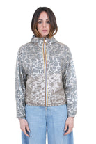 K-WAY Lauretta super light lami reversibile Giubbotti Beige/blu laminated LAURETTE-K7137JW C0R 