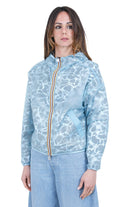 K-WAY Lauretta super light lami reversibile Giubbotti Beige/blu laminated LAURETTE-K7137JW C0R 