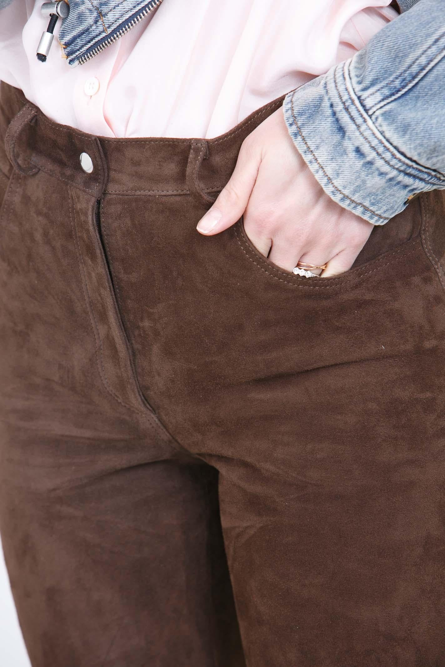 GQUADRO  Pantaloni Testa di moro PANT K3PM-34 