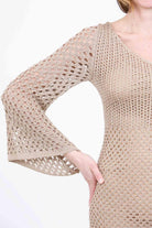 SIMONA CORSELLINI  Abiti Beige gold CPABO0101 V0776 