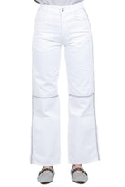 CIRCUS HOTEL  Jeans White strass H6SY45 DNM05 