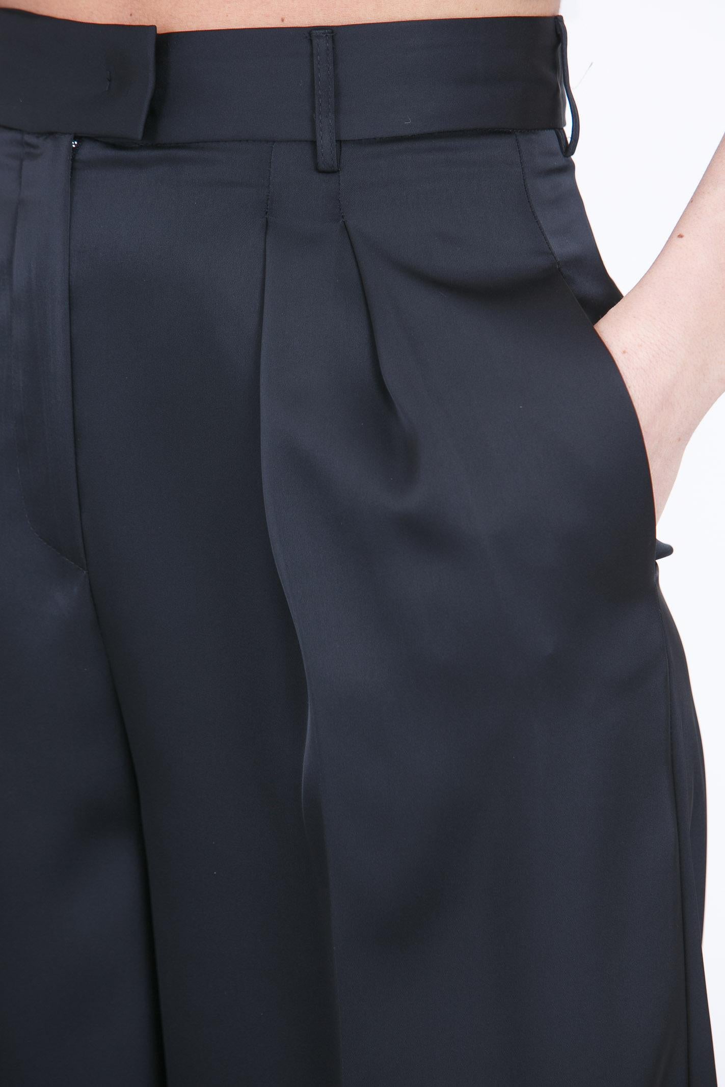 SIMONA CORSELLINI  Pantaloni Nero CEPA10301 V0003 